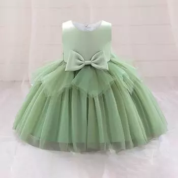 Платье для маленьких девочек с бантом, 1 год, день рождения, свадьба, вечерние детские платья принцессы для девочек, одежда для выпускного вечера для новорожденных, платье для крещения, платье 70CM темно-красного