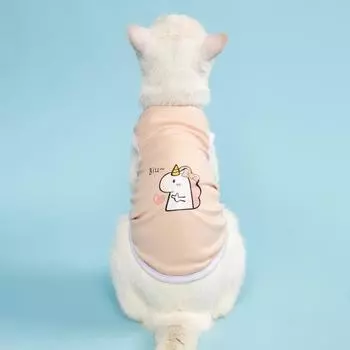 Платье для собак, тонкая очаровательная ткань, жилет с милым узором для домашних животных, повседневное платье XS белый