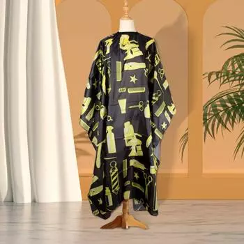 Платье для волос, гладкие, грязеотталкивающие, изысканные волосы для резки ткани для взрослых белый