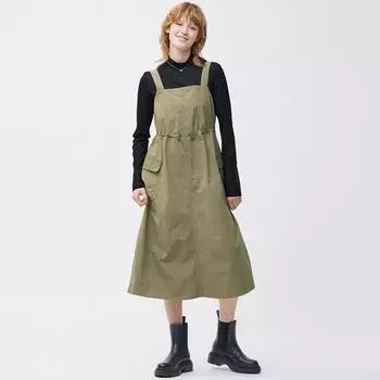 Платье-джемпер из технической ткани GU by Uniqlo