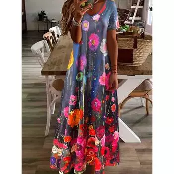 Платье-футляр для девочки Sister Amy Girl с принтом, эластичное, без рукавов, дышащее, с лифом S разноцветный