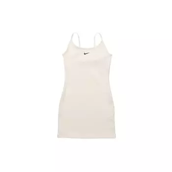 Платье-футляр Nike Sportswear Solid Knit Bodycon Женские платья Ivory DM8878-118 XL