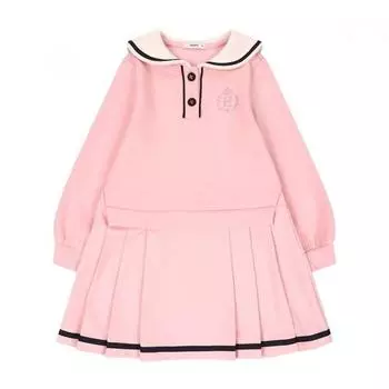 Платье Hazzys Kids из джерси со складками Huf12na56m Pk 150