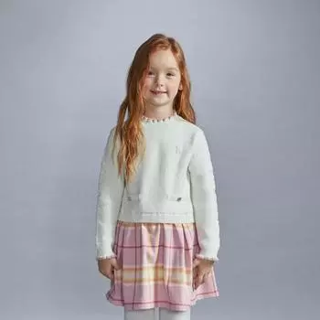 Платье Hazzys Kids Check Mix Huw11na52m Iv 100