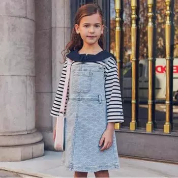 Платье Hedges Kids Hedges Skies Heliato Suspenders Hts32na59m Bu Blue/130