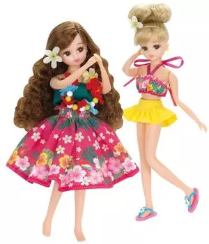 Платье Hula Girl Купальник Licca-chan LW-16 &