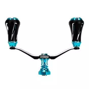 [ПЛАТЬЕ] Индивидуальная ручка W Vertex EVO Spinning для DAIWA 100 мм бирюзового цвета рыболовная катушка Daiwa Индивидуальная легкая и прочная для левого и правого использования