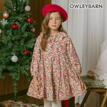 Платье Канкан с цветочным принтом Olivean Golden, розовое Pink/150