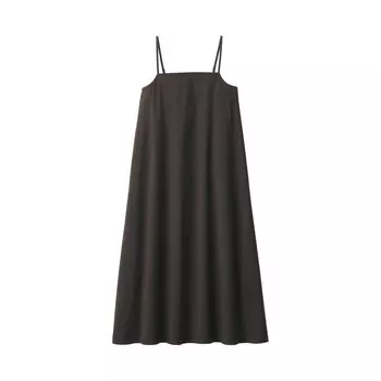 Платье-комбинезон MUJI Broad Camisole BC2K3A4A Brown XS Женское Легкосохнущее Женское коричневый