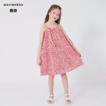 Платье-комбинезон для девочек Uniqlo Japan 67 BLUE/110