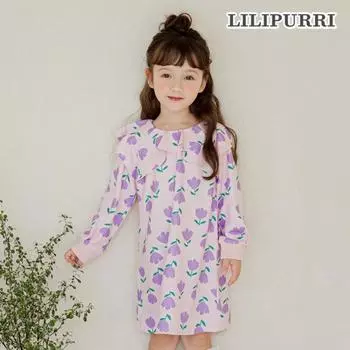 Платье Lilypuri Flower Garden Фиолетовое Violet/140