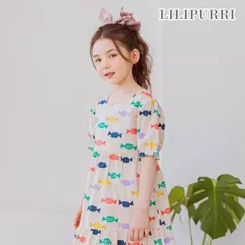 Платье Lilypuri Dal Dal Hae бежевого цвета Beige/110