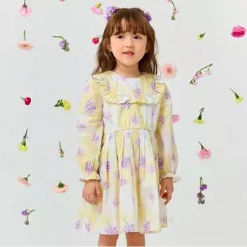 Платье Lilypuri Purple Haze Flower Wovens, желтое yellow/110