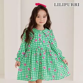 Платье Lilypuri Roserosa зеленое Green/130