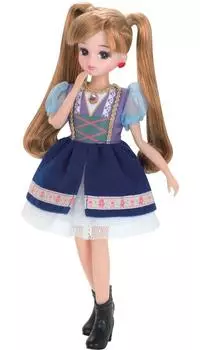 Платье Милое тирольское Licca-chan LW-11