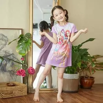 Платье Monet Easy 5-четвертное от Secret Jouju Girls, популярный персонаж в Корее