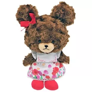 Платье Nakajima Corporation Bear School Rose Boa с цветочным принтом 170255-22