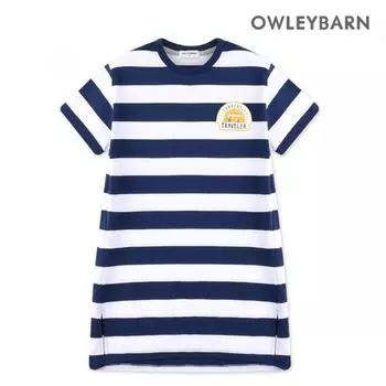Платье Olivean Travel Stripe темно-синего цвета Navy/110