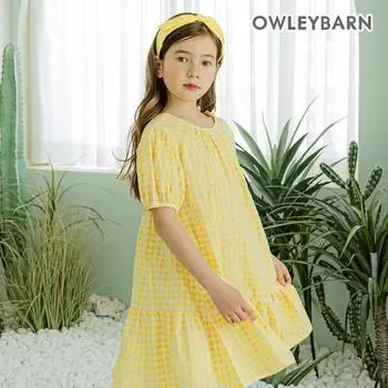 Платье Оливан спереди и сзади, желтое Yellow/150