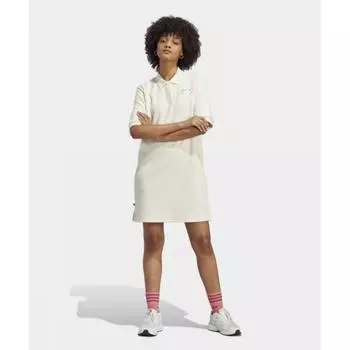 Платье-поло adidas белое IP3755