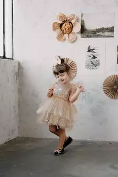 Платье принцессы для маленьких девочек на Рождество, день рождения, праздничное платье принцессы для новорожденных, детская одежда