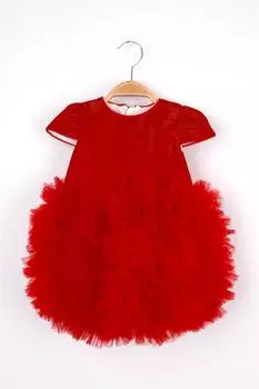 Платье принцессы для маленьких девочек на Рождество, день рождения, праздничное платье принцессы для новорожденных, детская одежда