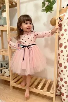 Платье принцессы для маленьких девочек на Рождество, день рождения, праздничное платье принцессы для новорожденных, детская одежда