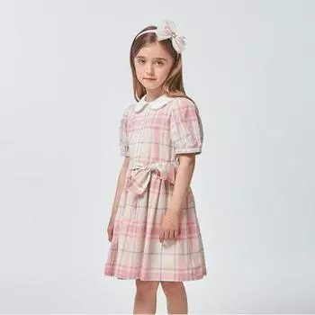 Платье-рубашка в клетку Hedges Kids Htm12nj50m Pk 145
