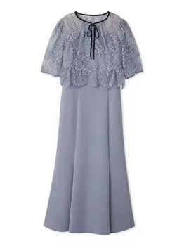 Платье русалки с кружевной блузкой, комплект CWFO251303 SAX [Celford] Женское