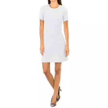 Платье с короткими рукавами и круглым вырезом 3Y5A12-5N1IZ женское 42 серый