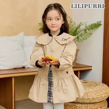 Платье «Сердце» Lilypuri бежевое Beige/140