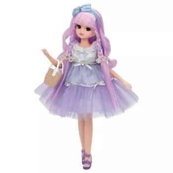 Платье Takara Tomy Licca-chan, комплект с радужными локонами, игровая игрушка для координации движений, возраст от 3 лет
