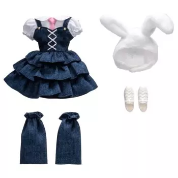 Платье Takara Tomy Licca-chan LW-04 Кролик для вечеринки в честь праздника, игрушка для детей от 3 лет