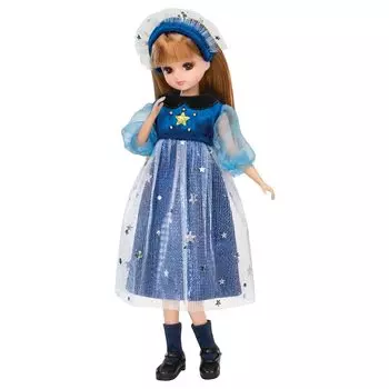Платье Takara Tomy Starry Night Play Toy Ages Licca-chan LW-16 Dress-up 3+