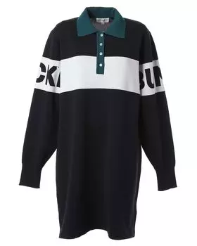 Платье трикотажное с длинным рукавом W Golf 0 [Jack Bunny] Женское (полный жаккард) / / 263-5124130 120_Темно-синий [S]