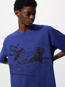 Платье Uniqlo Ut 67 BLUE/XS