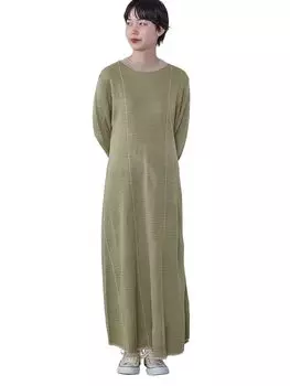 Платье Жаккардовое платье-клеш MUSTARD FREE [BEAMS HEART] Женское