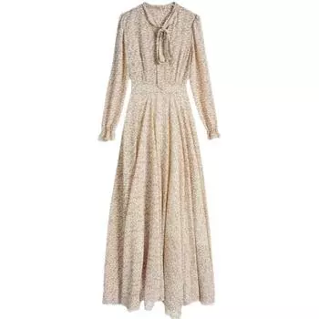 Платье женское длинное платье из шифона Beach Group