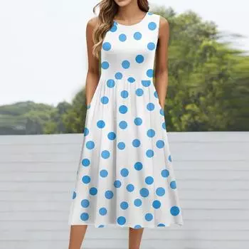 Платья для женщин, летние, повседневные, на пуговицах, с V-образным вырезом, с коротким рукавом, для работы, платья XL синий