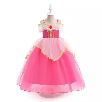 Платья с длинными рукавами для новорожденных, вечерние, свадебные, кружевные платья с большим бантом для девочек, платье принцессы для крещения на первый день рождения для девочек 110 розовый