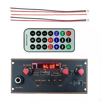 Плата аудиодекодера, запись высокой производительности, экран дисплея без потерь для динамика, автомобильной музыки, MP3 Gray Controller