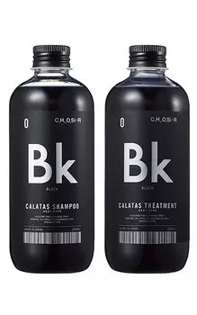 PLATA CALATAS Heat Care Color Shampoo Color Treatment Bleach Treatment Non-Silicon [Шампунь и укладка/Черный]