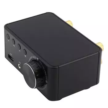 Плата цифрового аудиоусилителя 50 Вт X 2 стереоусилителя для плеера карт памяти HIFI5.0 (черный)