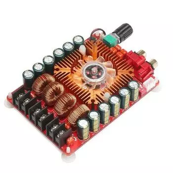 Плата цифрового усилителя мощности TDA7498E 2X160 Вт стерео BTL220W моно цифровой усилитель мощности высокой мощности 109*72mm красный