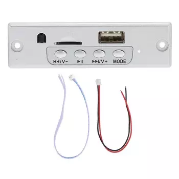 Плата декодера Bluetooth MP3 Карта памяти USB Bluetooth FM Поддержка форматов MP3 WMA WAV FLAC APE MP3