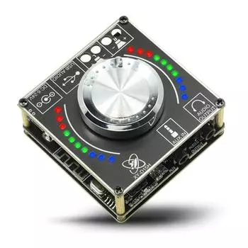 Плата стереоусилителя 15 Вт, динамик 1224 В, усилитель BT5.1, 3,5 мм, вход AUX USB U-диск разноцветный