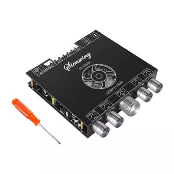 Плата усилителя сабвуфера 2.1-канальные аудио стереоусилители профессиональные мощные аксессуары для дома