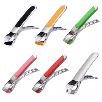 Plate Clamp Stainless Steel Clamp Lifter Gripper Anti Scald Clip Kitchen Supplies Plate Bowl Dish Pot Holder Bowl Clamp оранжевый