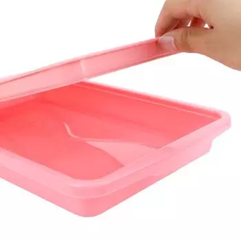 Plate Seedling Tray Planting Dishes Plant Tool Double Layer Bean Sprouts 1 piece Growing Wheat seedlings Nursery Pots белый