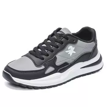 Platform Dad Shoes Breathable Casual Shoes Men s Shoes Trendy Shoes Student Running Sneakers 39 серый